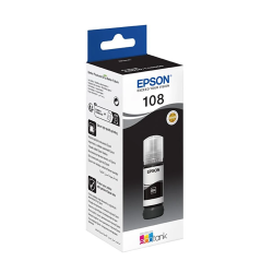 Epson C13T09C14A (108) Ecotank Siyah Şişe M&Uuml;Rekkep 