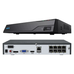 Reolink Nvs8 8 Kanal Poe Nvr - 2Tb Di̇sk Dahi̇l