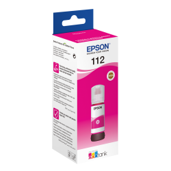 Epson T06C34 (112) Ecotank Magenta Kırmızı Şişe M&Uuml;Rekkep 70 Ml