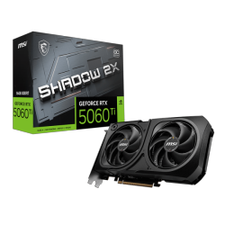 16 Gb Msi Rtx 5060Ti 16G Shadow 2X Oc Plus Gddr7 128B Pcie 5.0 X16 (3Xdp 1Xhdmi)