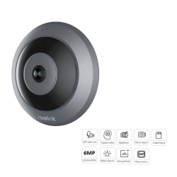Reolink Fe-P 6Mp 360&#039; View Poe (Two-Way Audio) Fisheye Kamera