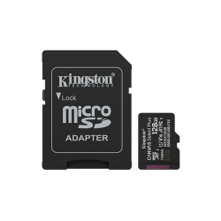 Kingston 128Gb Canvas Select Plus Gen3 Microsdxc Uhs-I 150Mb/S Cl10 Card + Adapt