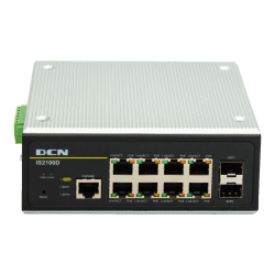Dcn Is2100D-2Gf8Gt-P 8Ge Poe 1Xsfp End&Uuml;Striyel Switch (G&Uuml;&Ccedil; Kaynağı Dahil)