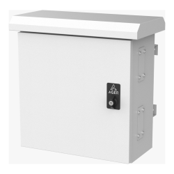 Ager Mi̇ni̇mobese 300X225X400 &Ccedil;İft Ci̇darli Outdoor Kabi̇net+Di̇rek Montaj Ki̇ti̇