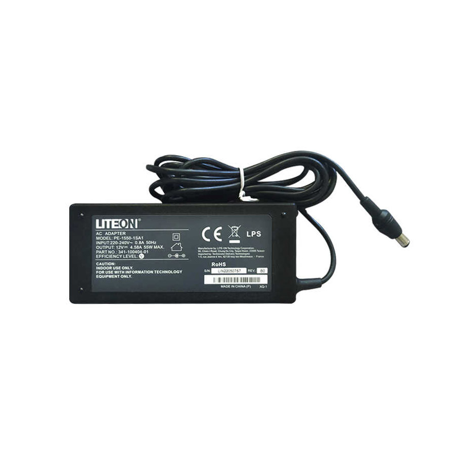 Oem DL-5A 12V 4.58A Güvenlik Kamera Plastik Adaptör