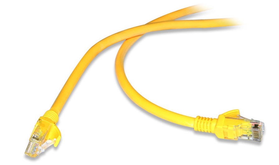 FLAXES 15M CAT6 UTP 24AWG PATCH NETWORK KABLOSU SARI (FNK-615S)